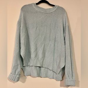 Light blue cozy sweater
